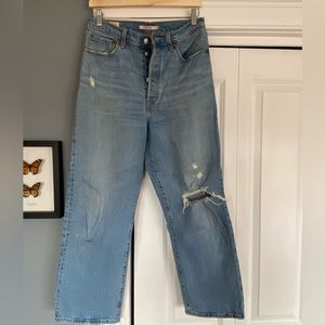 Levi’s Distressed Denim